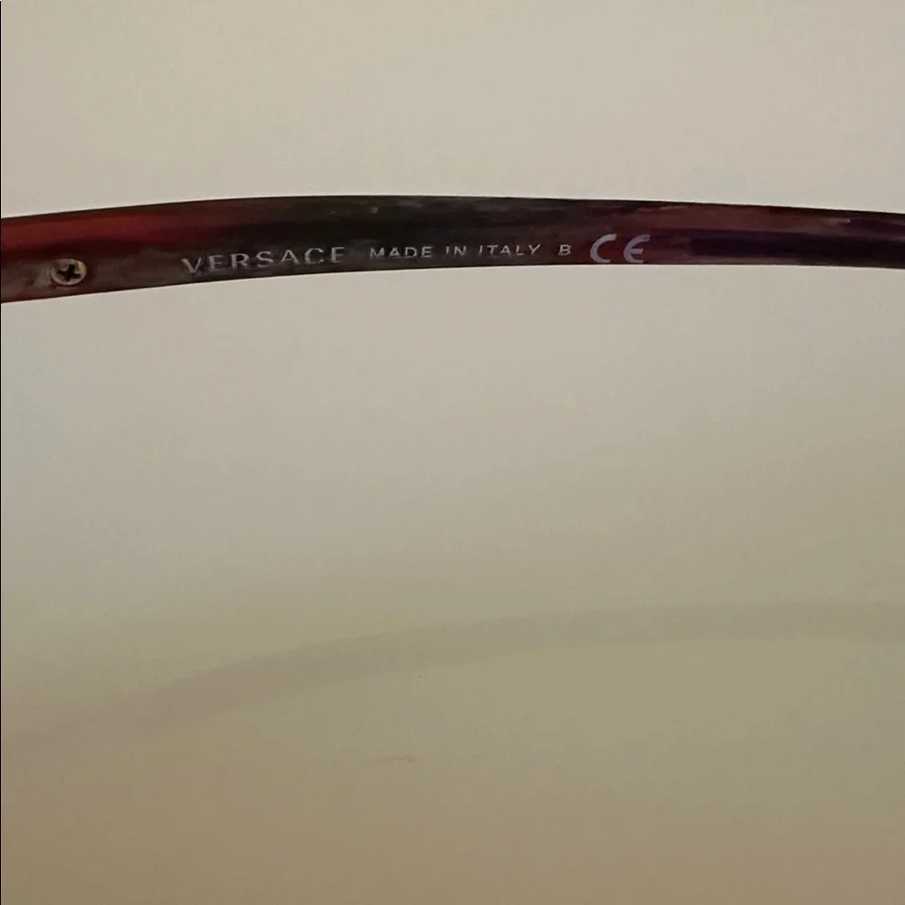 Versace Butterfly Women's Deep Burgundy Glasses Prescription Eyewear Frames